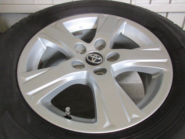 冬用+純正品set/格安売切り!! トヨタ 30系 アルファード ヴェルファイア 純正 (16x6,5+33 5H/114,3) バリ溝(DUNLOP WM02) 215/65R16 !! _画像4