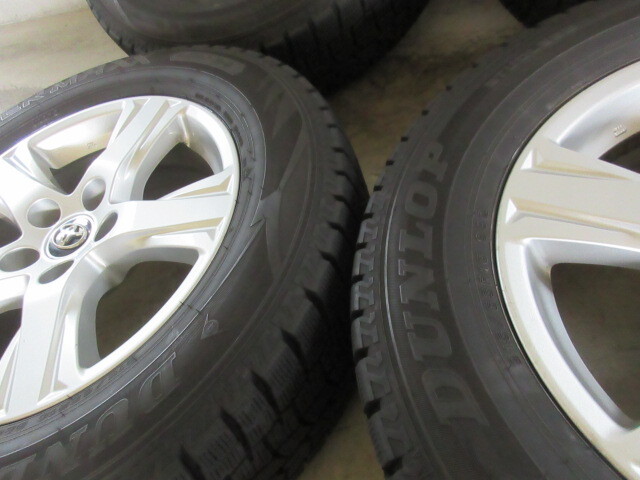 冬用+純正品set/格安売切り!! トヨタ 30系 アルファード ヴェルファイア 純正 (16x6,5+33 5H/114,3) バリ溝(DUNLOP WM02) 215/65R16 !! _画像5