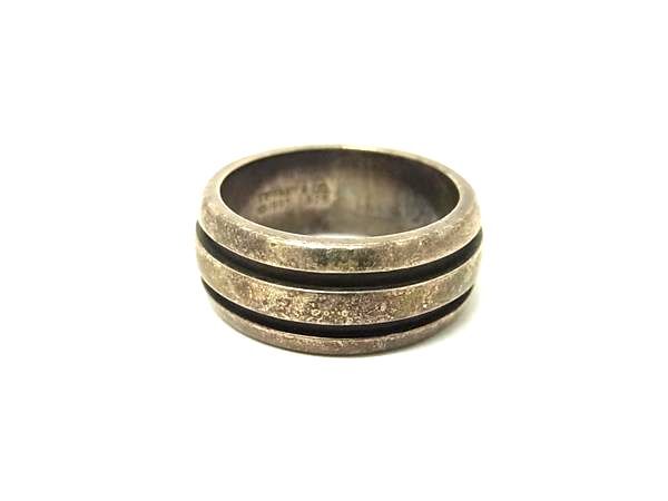 1円 TIFFANY&Co ティファニー グルーブドリング SV925 リング 指輪 アクセサリー 約8号 レディース メンズ シルバー系 FP6226