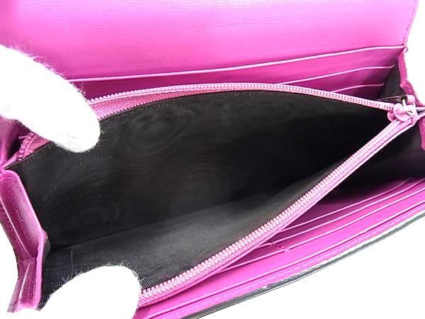 1円 ■美品■ GUCCI グッチ 410100 GGスプリーム PVC×レザー 二つ折り 長財布 ウォレット 小銭入れ 札入れ ブラウン系×レッド系 FV2335_画像5