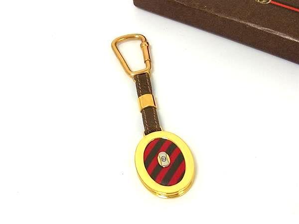 GUCCI Gucci Sherry линия Inter locking G кожа кольцо для ключей брелок для ключа сумка очарование оттенок золота × оттенок коричневого DI7025 GUCCI Gucci Sherry линия Inter locking G кожа кольцо для ключей брелок для ключа сумка очарование оттенок золота × оттенок коричневого DI7025