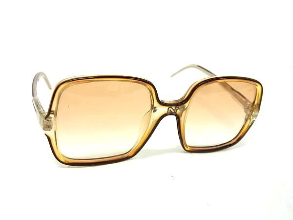 NINA RICCI ニナリッチ サングラス メガネ 眼鏡 レディース ブラウン系×オレンジグラデーション系 DG9446_画像1