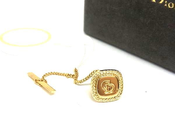 # превосходный товар # ChristianDior Christian Dior Vintage Thai зажим аксессуары мужской оттенок золота DJ1202