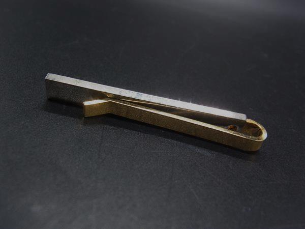 # прекрасный товар # ChristianDior Christian Dior булавка для галстука Thai зажим джентльмен бизнес мужской оттенок золота × оттенок серебра DY0176