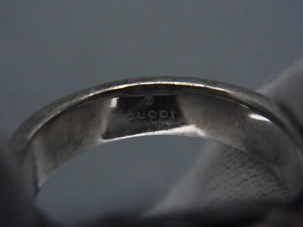 1円 GUCCI グッチ インターロッキングG SV925 リング 指輪 アクセサリー 表記サイズ 13 (約12号) レディース シルバー系 BR0660_画像4