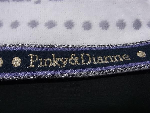 ■極美品■ PINKY & DIANNE ピンキーアンドダイアン キャンバス コットン マルチケース ハンカチーフ 2点セット グレー系 DF2346_画像8