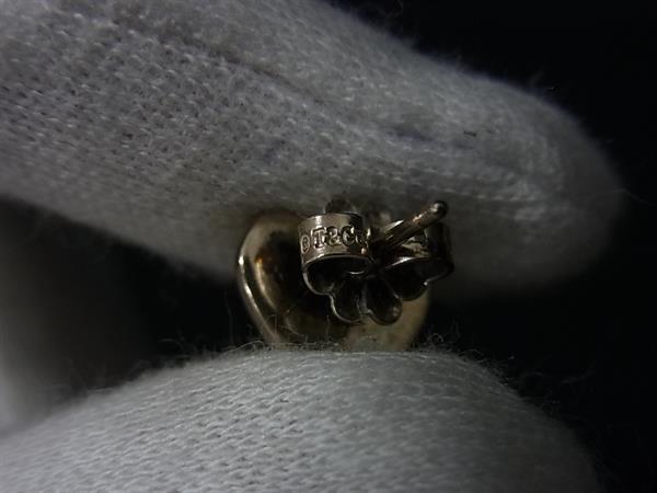 1円 TIFFANY＆Co ティファニー SV925 ハート ピアス アクセサリー レディース シルバー系 FL9806_画像3