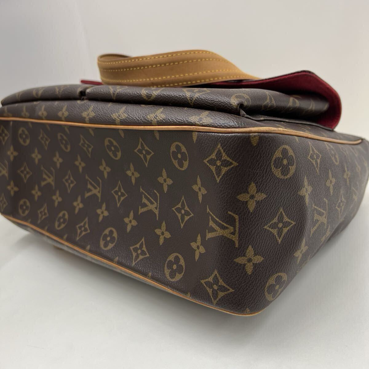 1054 美品 LOUIS VUITTON ルイヴィトン M51162 ミュルティプリシテ ハンドバッグ モノグラム ショルダーバッグ レディース バッグ _画像3