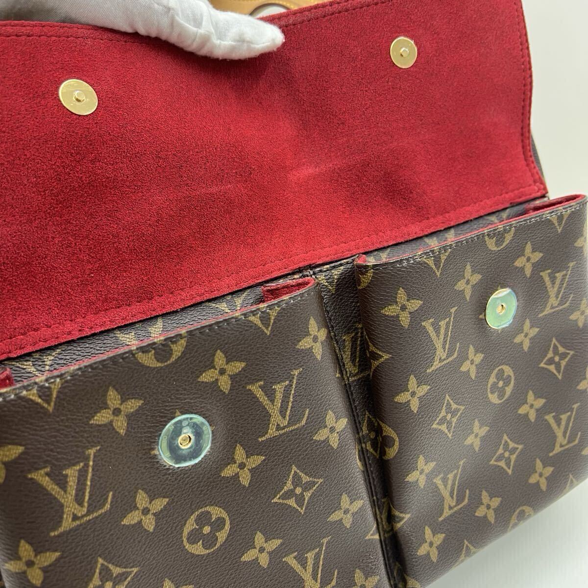1054 美品 LOUIS VUITTON ルイヴィトン M51162 ミュルティプリシテ ハンドバッグ モノグラム ショルダーバッグ レディース バッグ _画像6
