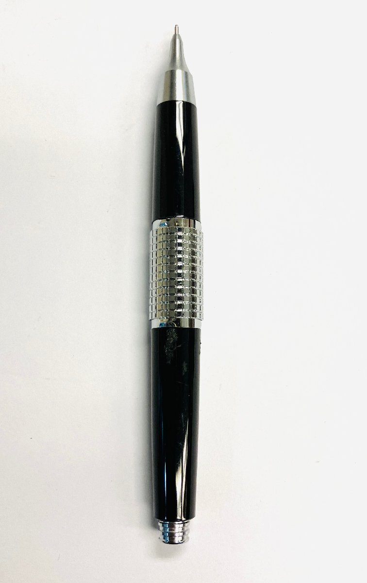 qob.ZG702　Pentel　ぺんてる　5　ケリー　シャープペン　廃盤　旧型　ブラック×シルバー　箱あり_画像2