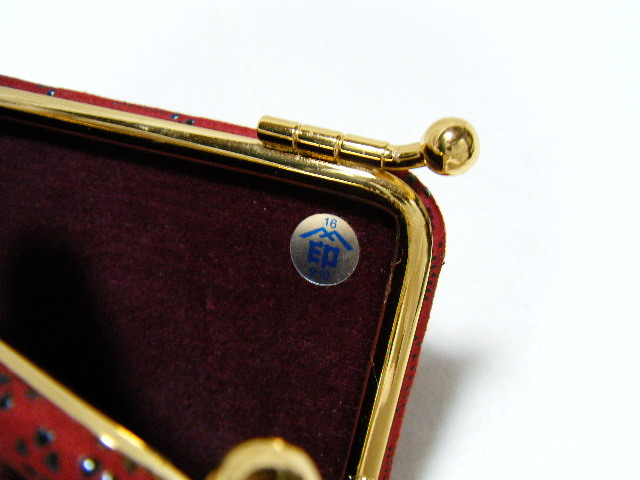  печать . магазин INDENYA футляр для очков самая большая ширина 17cm×8cm камыш .. печать . красный серия олень кожа 