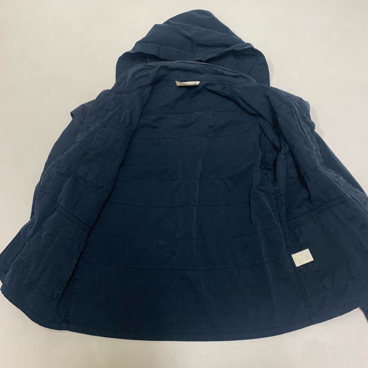 sasquatch fabrix ZENARCHY FATIGUE JKT メンズ ネイビー L ファティーグジャケット フード収納 ミリタリー 51006A_画像3