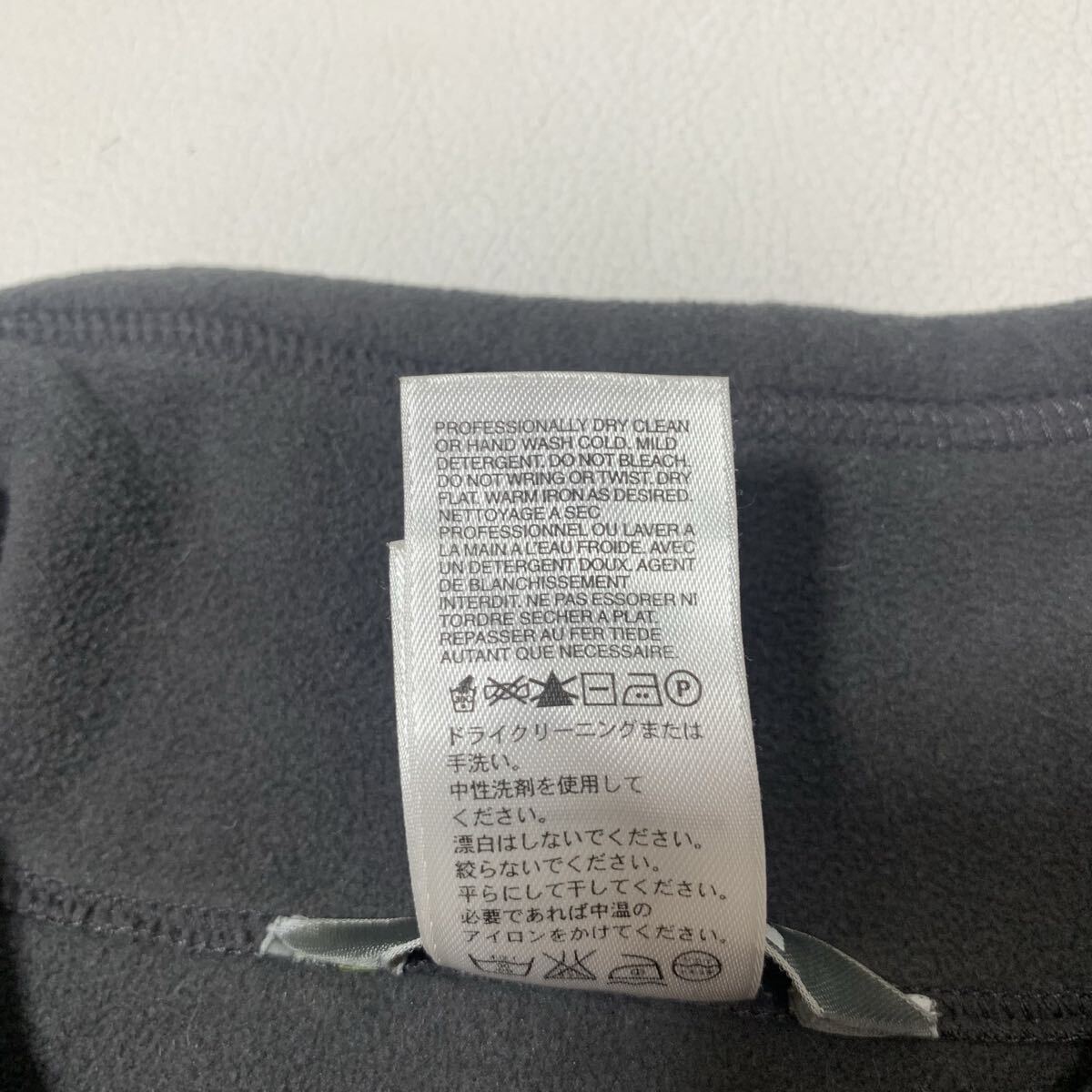 THE NORTH FACE A5 Series ラムウール ハーフジップ ニット プルオーバー ロゴ刺繍 メンズ S ブラウン セーター アウトドア 51016K._画像8