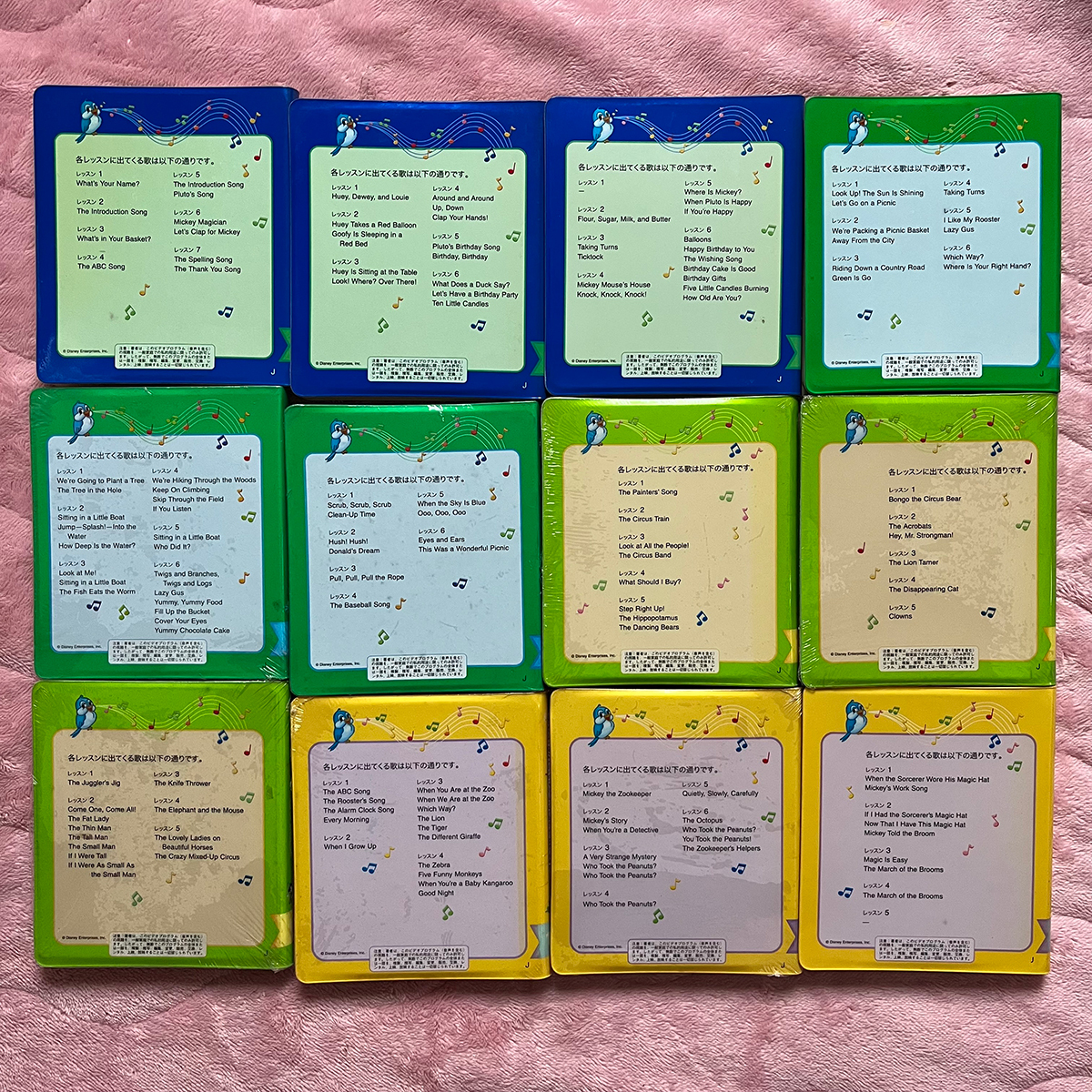 未開封あり ディズニー英語システム ステップバイステップ DVD 12本セット DWE ワールドファミリー 英語教材 幼児 知育 英会話 step by_画像2