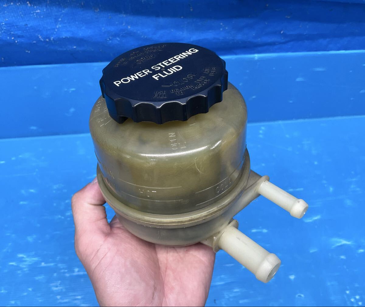 GA70 スープラ 後期 ワイド 純正 パワステタンク パワステフルード タンク 1G-GTEU AT SUPRA TOYOTA JDM_画像5