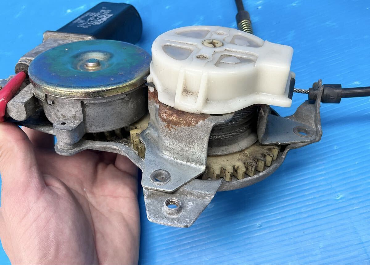 AW11 MR2 後期 純正 パワーウィンドウ レギュレーター 右 運転席側 実動 4A-GZE TOYOTA JDM スーパーチャージャー(ひM)_画像4