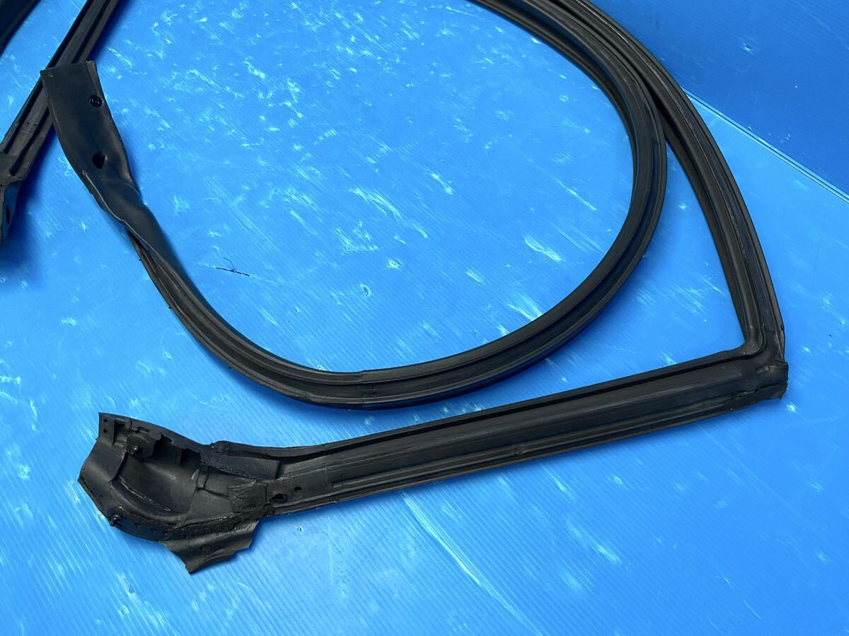 GA70 スープラ 後期 ワイド 純正 ドア ウェザーストリップ ゴムモール サイド用 左右セット MA70 JZA70 SUPRA TOYOTA JDM_画像8