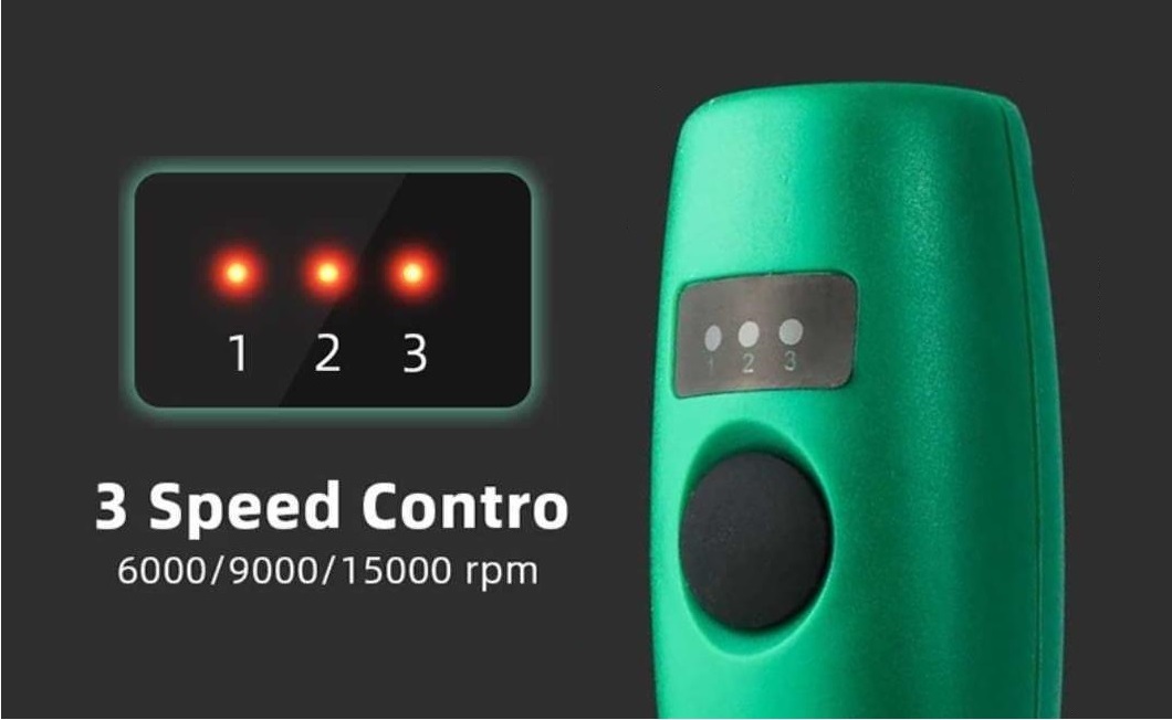 ★おまけ付きミニルーター レッド USB充電式 24+5個(gè)ビット付き 電動(dòng)工具 安全機(jī)能あります
