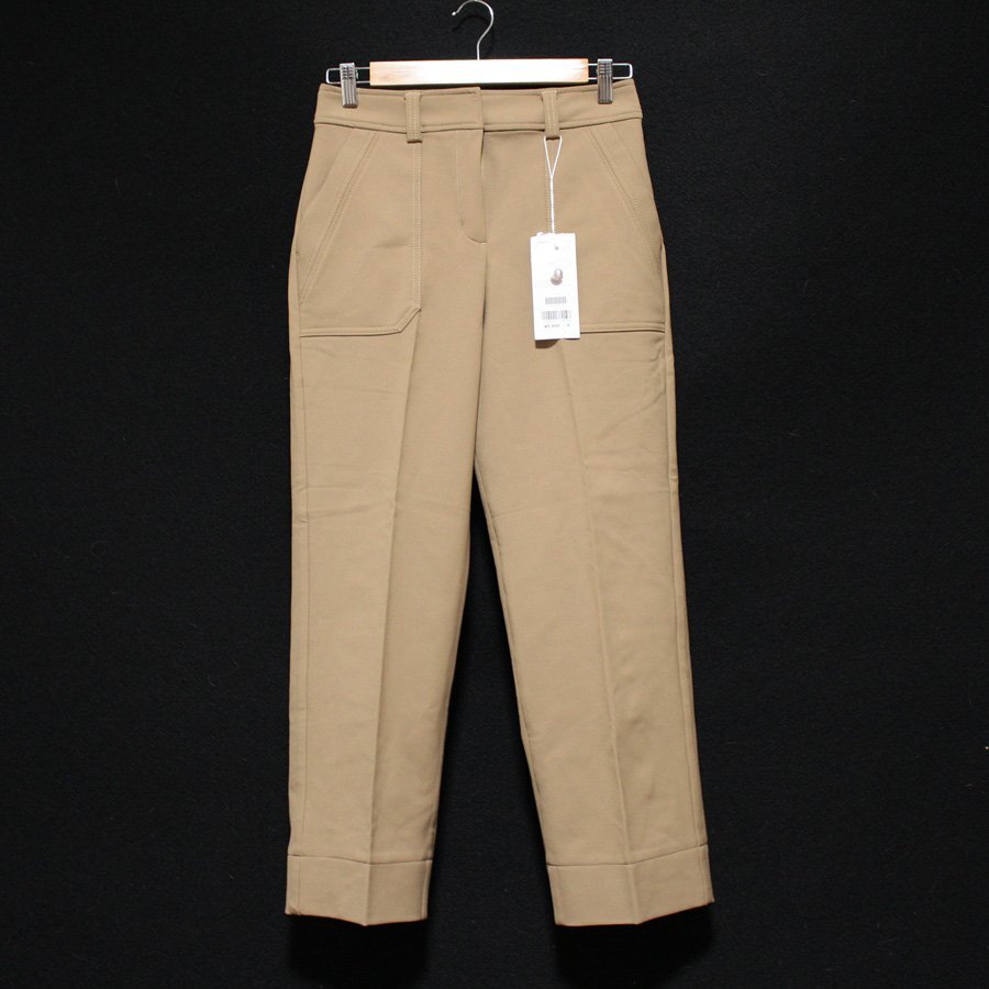 未使用タグ付 5900円 DoCLASSE ドゥクラッセ 秋冬 ワイドストレート カジュアルパンツ 11_画像1