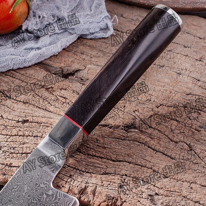 料理包丁 切付 牛刀 包丁 G10 八角ハンドル 肉きり包丁 キッチン 一人暮らし 刃渡り200mm/ 厚さ2mm 切れ味 bhw0312_画像10