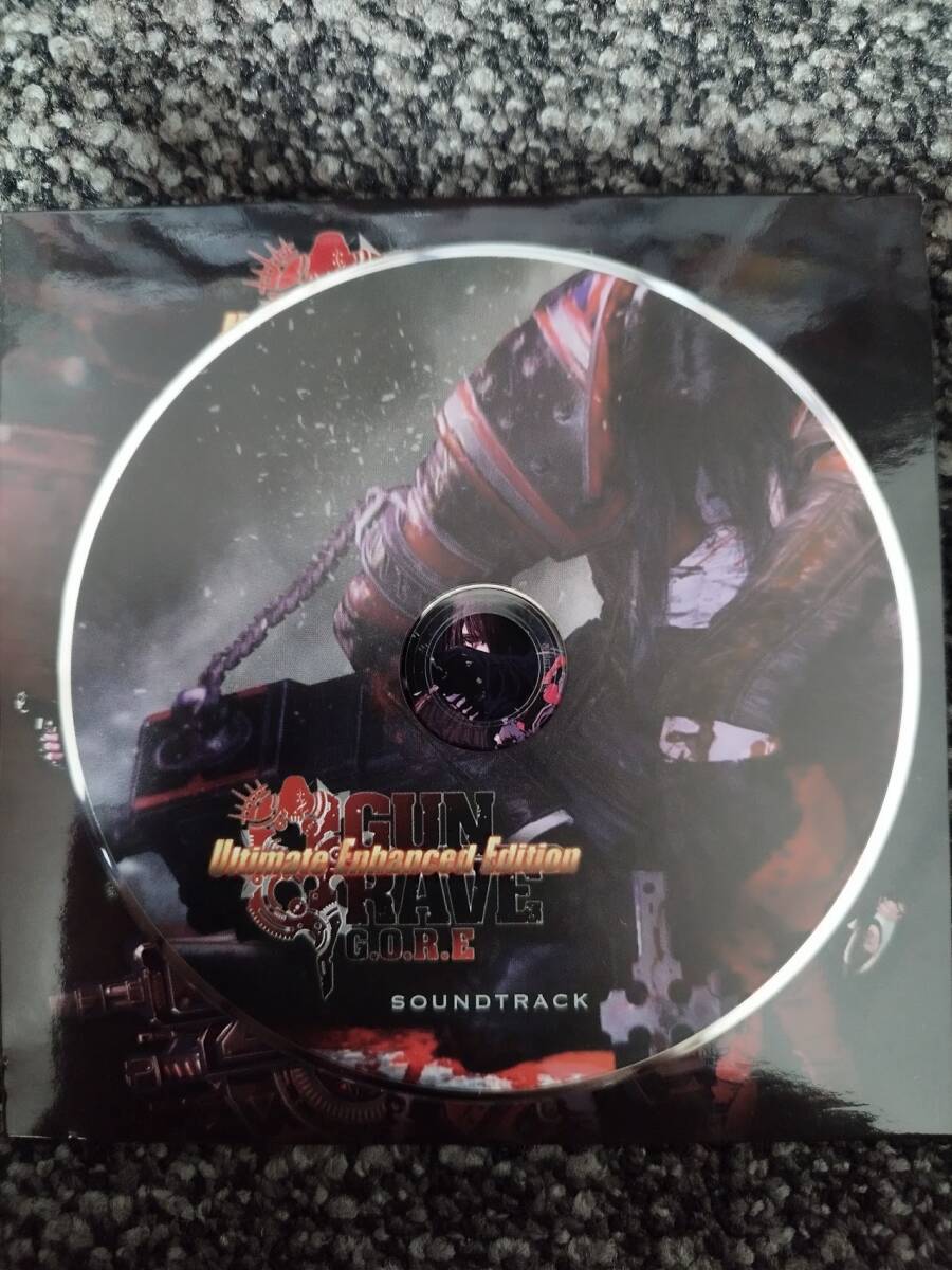 GUNGRAVE G.O.R.E Ultimate Enhanced Edition ガングレイヴ ゴア 限定版特典CD サウンドトラック_画像2