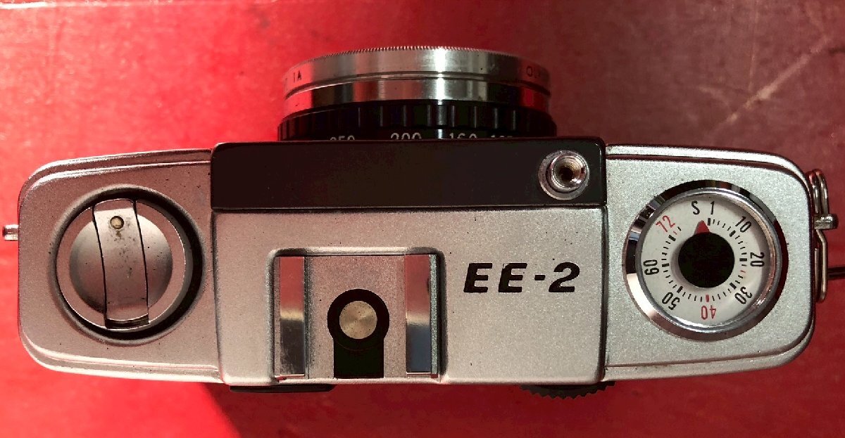 1円～　OLYMPUS－PEN　オリンパス　EE-2　Olympus　D.Zuiko　1:3.5　f28㎜　レンジファインダー　フィルム カメラ　現状品_画像7