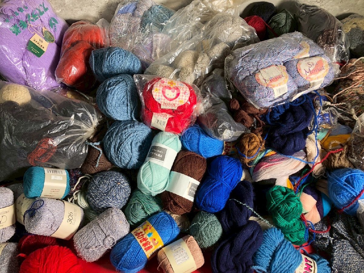 1円～ 毛糸 手芸糸 ダイヤアルパカ コットンラメ スキーファンタジア アクリル極太 HELLO KITTY 等 大量 まとめ売り ※2個口発送の画像6