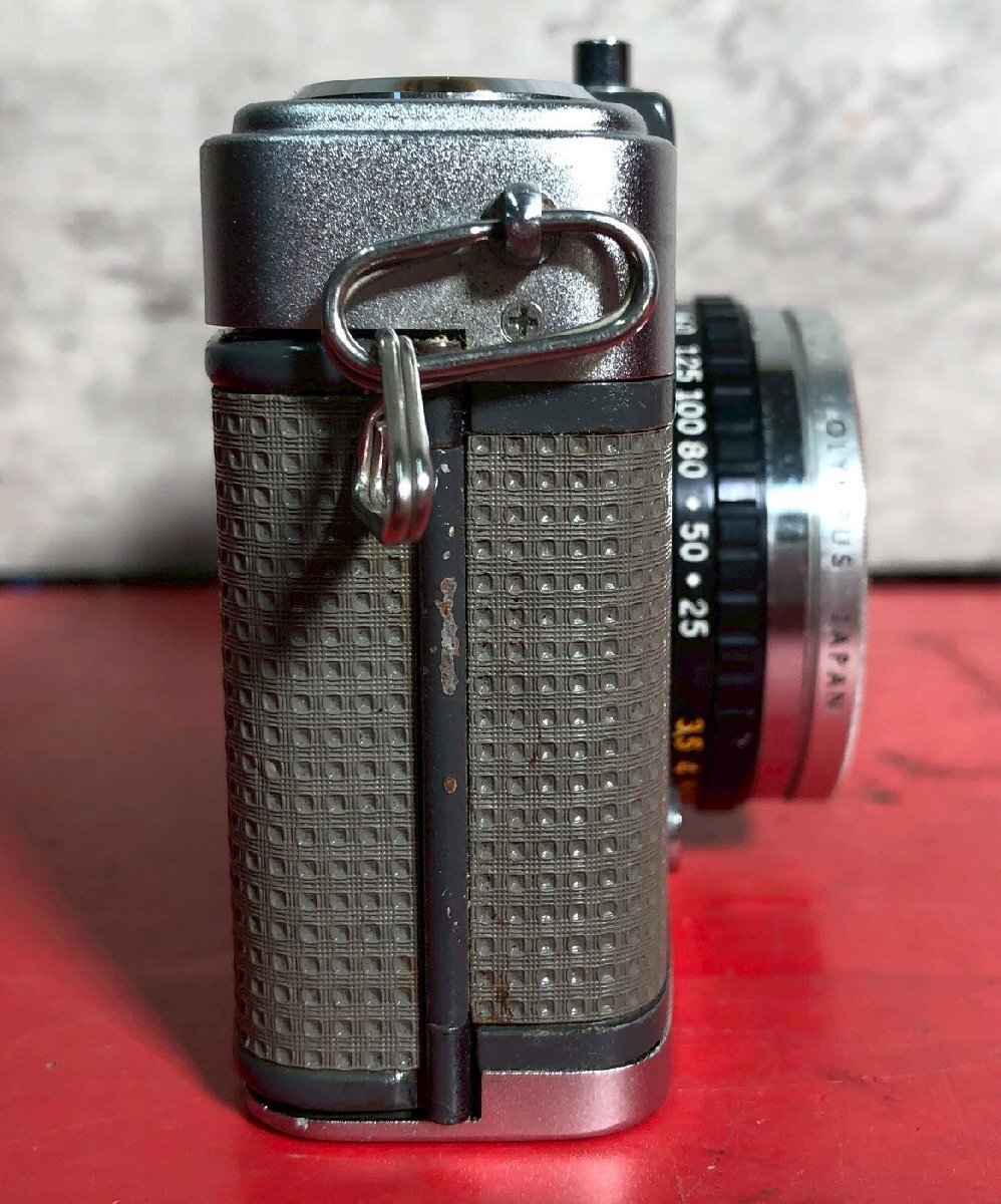 1円～　OLYMPUS－PEN　オリンパス　EE-2　Olympus　D.Zuiko　1:3.5　f28㎜　レンジファインダー　フィルム カメラ　現状品_画像5