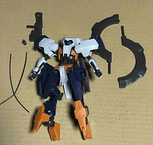 HGガンプラ 素組まとめ売り 鉄血のオルフェンズ　ハシュマル　バルバトスルプス　端白星　ユーゴ―_画像5