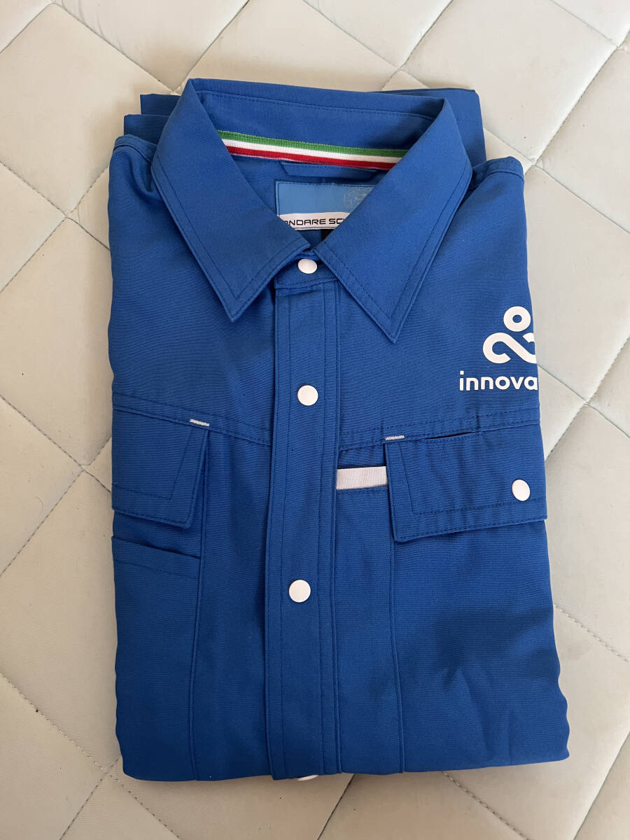 【CO-COS】コーコス信岡 長袖シャツ 立体カット A-5078 Lサイズ_画像2