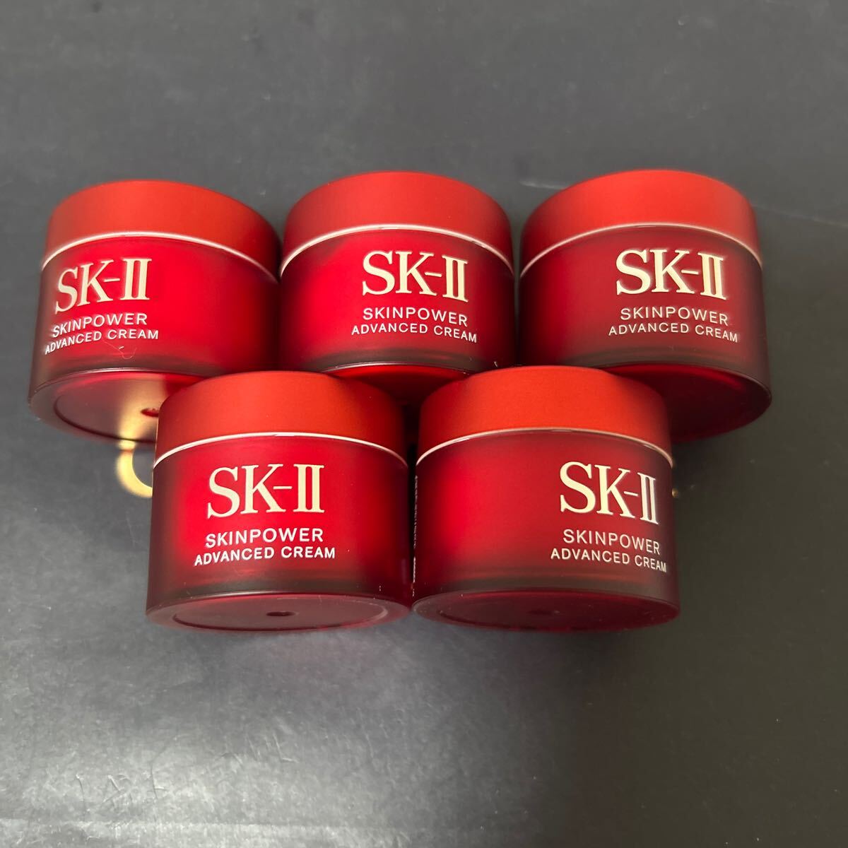 SK-II SK2 スキンパワーアドバンスト 美容クリーム15g×5個　新品未使用　国内正規品　2024年製_画像1
