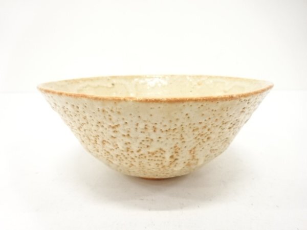 ys7550207; 宗sou 志野　茶碗【道】_画像1