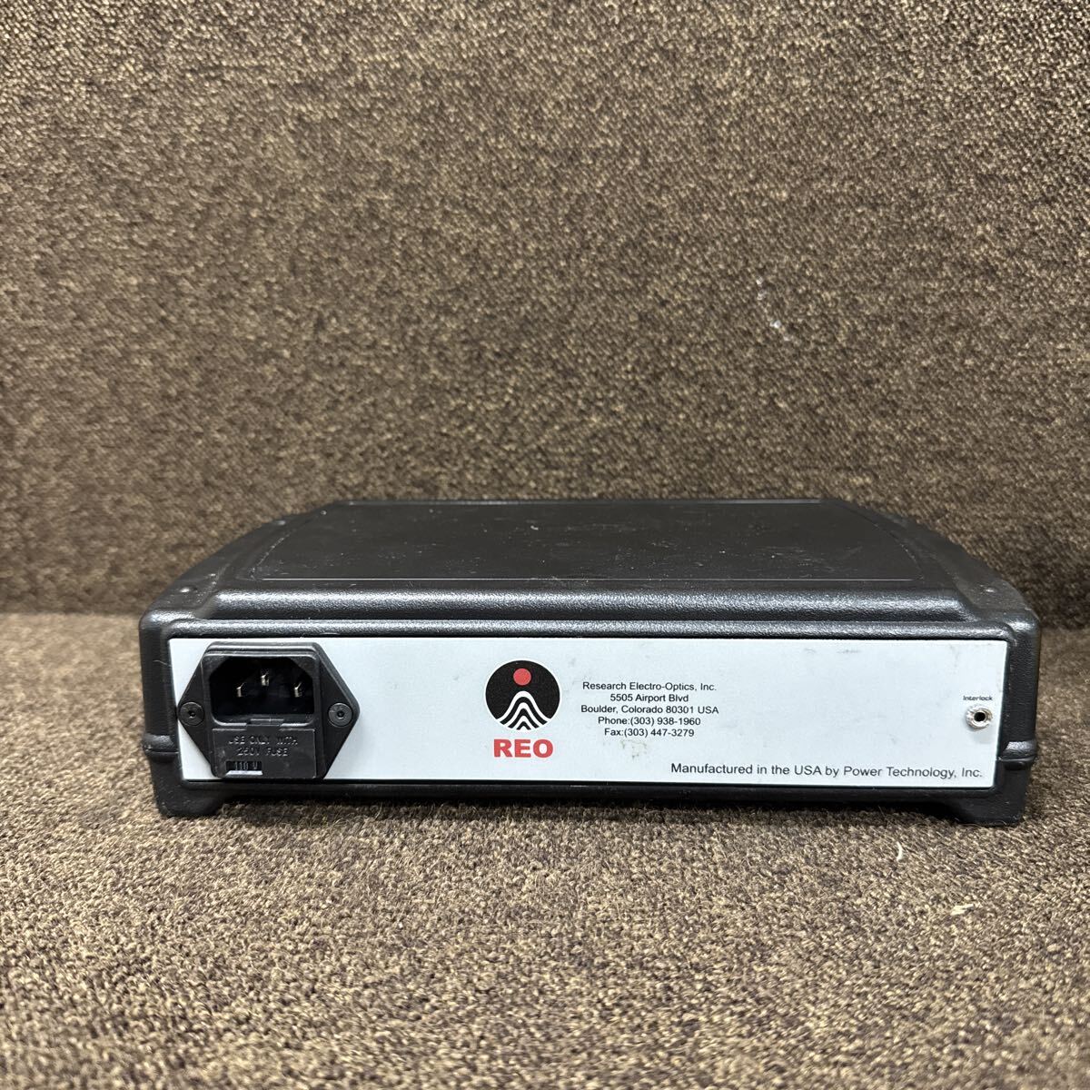 JZ10-131 激安 REO ヘリウムネオンレーザー用電源 レーザーヘッド5点 動作未確認 中古現状品 ※3回再出品で処分_画像3