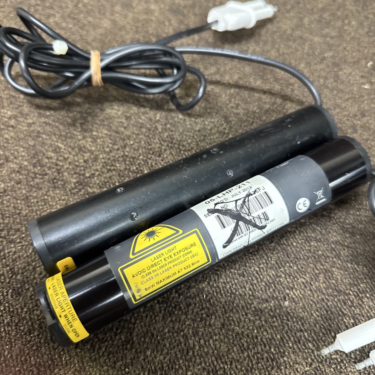 JZ10-131 激安 REO ヘリウムネオンレーザー用電源 レーザーヘッド5点 動作未確認 中古現状品 ※3回再出品で処分_画像6