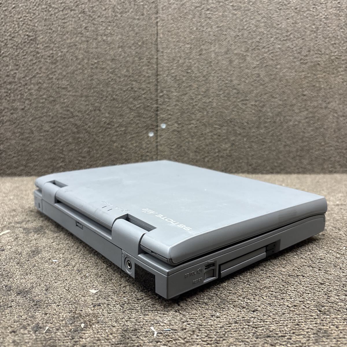 MY98-1185 激安 PC98 ノートブック NEC 98note Aile PC-9821La10/8 modelA 起動音ランプ確認済み ジャンク 同梱可能_画像5