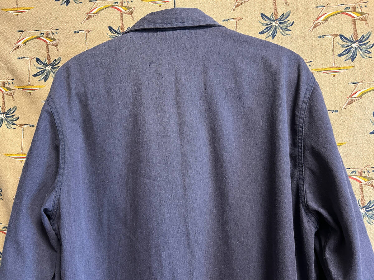 雰囲気◎ フェード◎ イタリア EURO ユーロ CIMA ELECTRIC MOTORS P&P LOYAL エンジニア ワークコート ショップコート 電気モーター_画像8