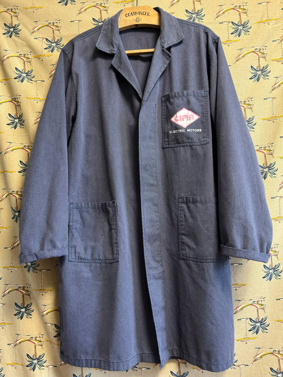 雰囲気◎ フェード◎ イタリア EURO ユーロ CIMA ELECTRIC MOTORS P&P LOYAL エンジニア ワークコート ショップコート 電気モーター_画像9