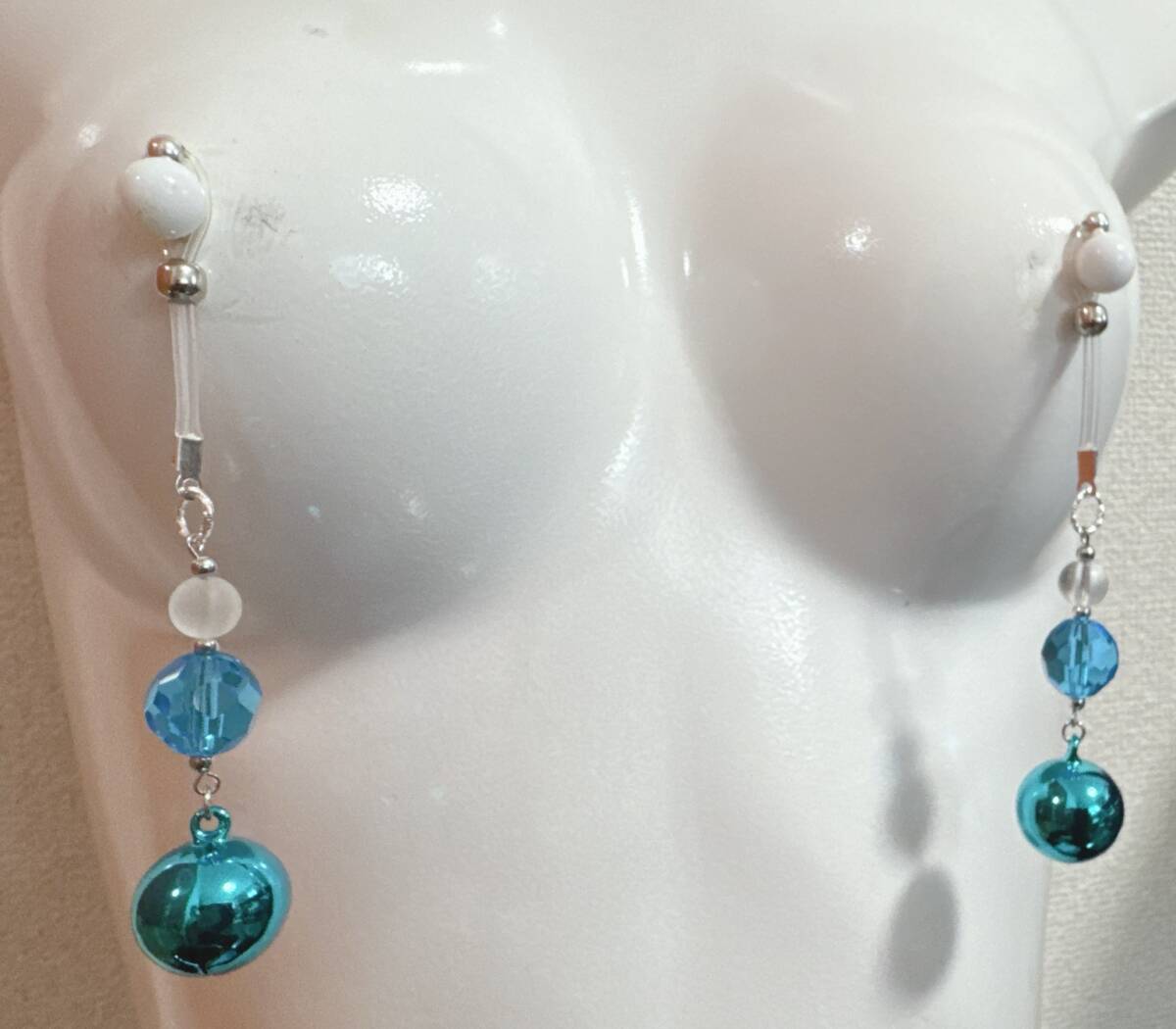 【ハンドメイド】seXyアクセサリ★ニップルチャーム　SN316　宝来鈴_画像6