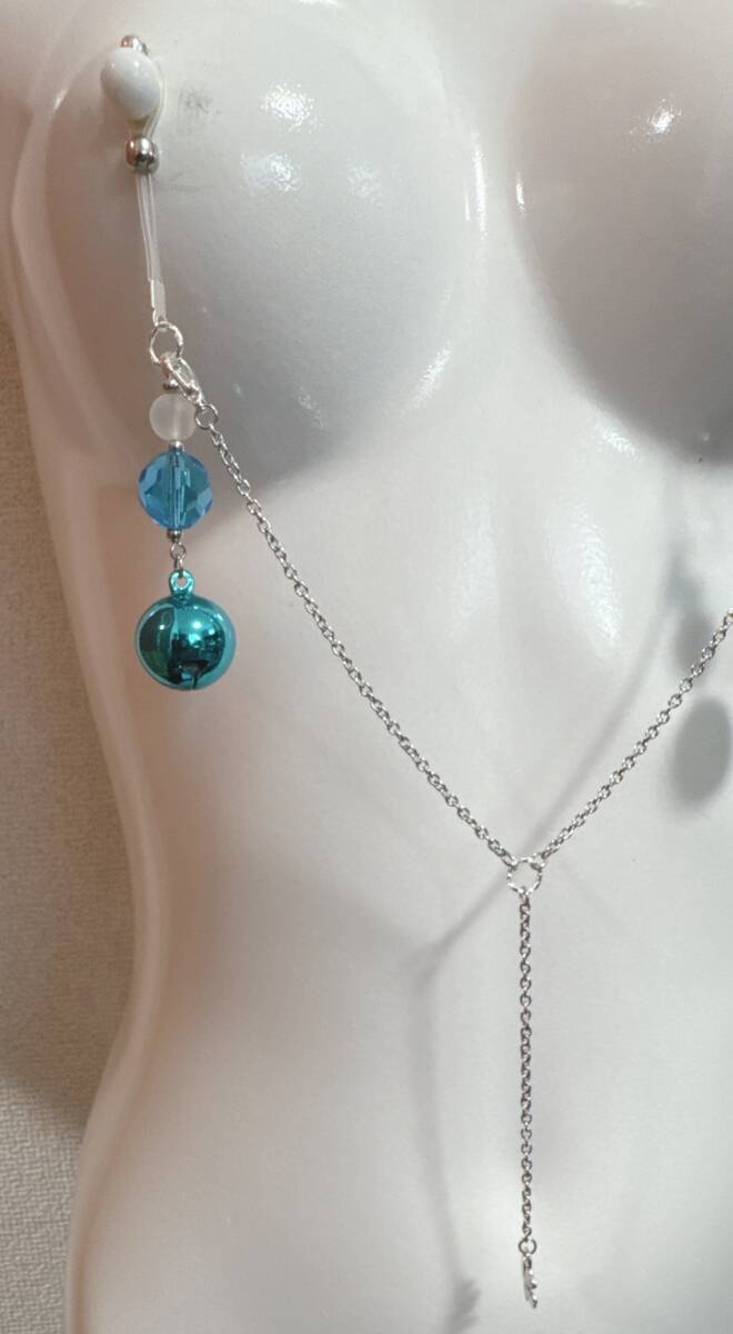 【ハンドメイド】seXyアクセサリ★ニップルチャーム　SN316　宝来鈴_画像5