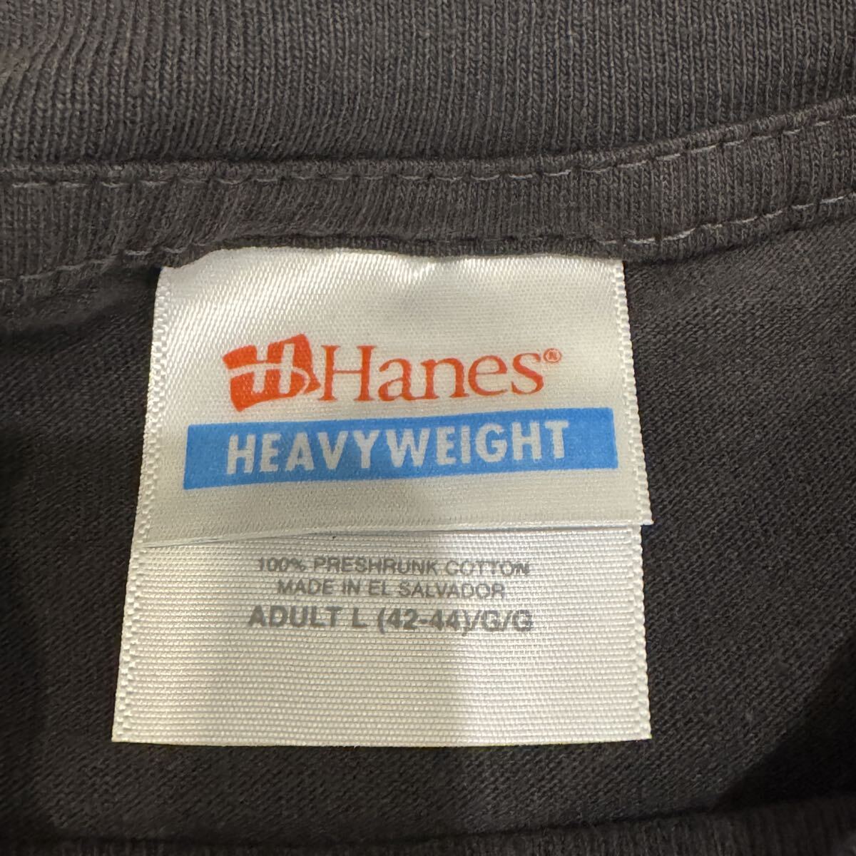 送料無料サイズL★即決セール★Hanes製★子猫×ニルヴァーナ★ネバーマインド★Tシャツ黒★猫好き★ネコ★NIRVANA★バンドT★ヘインズ_画像6