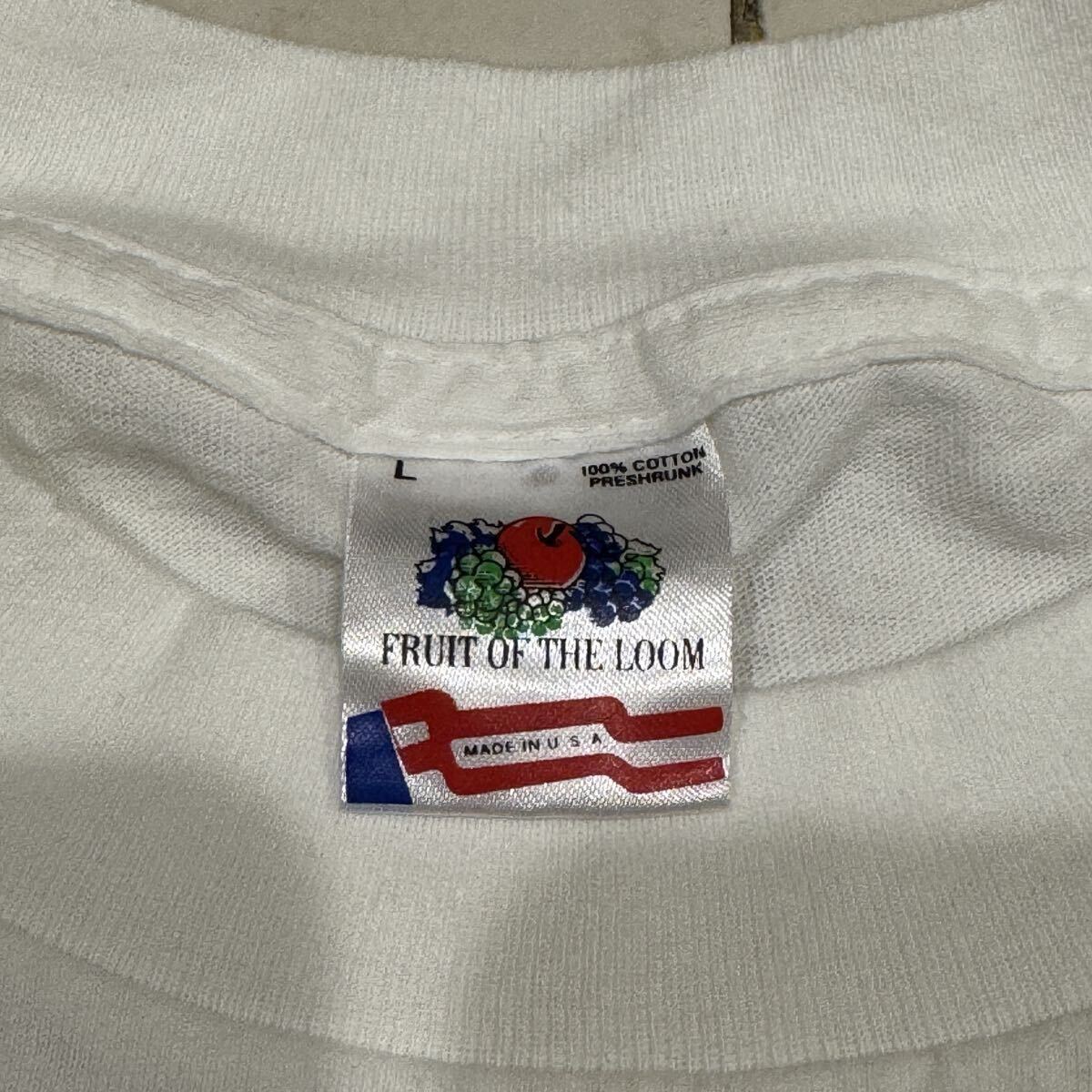 送料無料サイズL★ラスト1点★アンディーウォーホール×ビートルズ★ポップアートTシャツ白★BEATLES★シングルステッチ_画像5