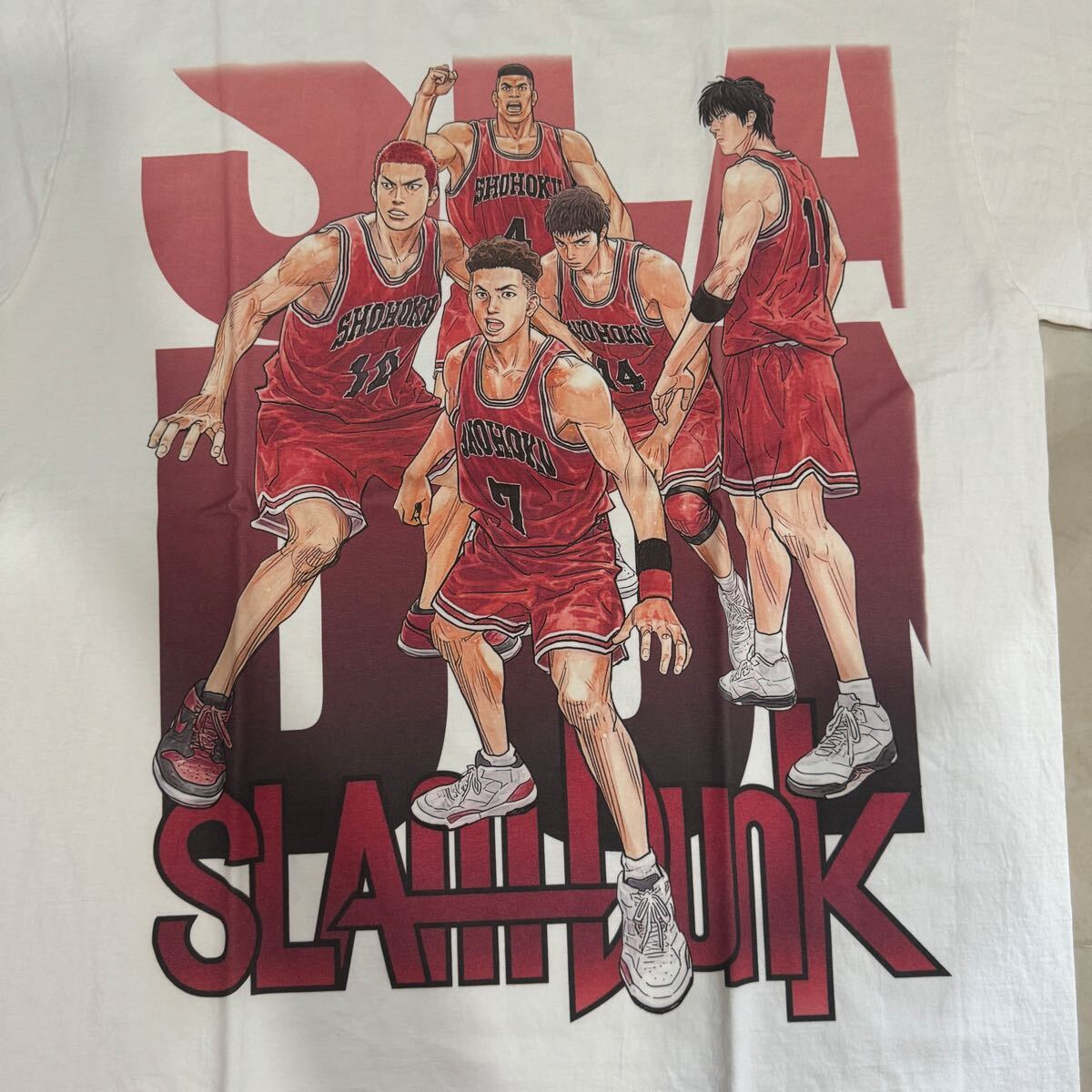 送料無料サイズXL★新品★ラスト1点★スラムダンク③★ヘビーTシャツ白★漫画アニメ映画ムービー★桜木花道_画像2