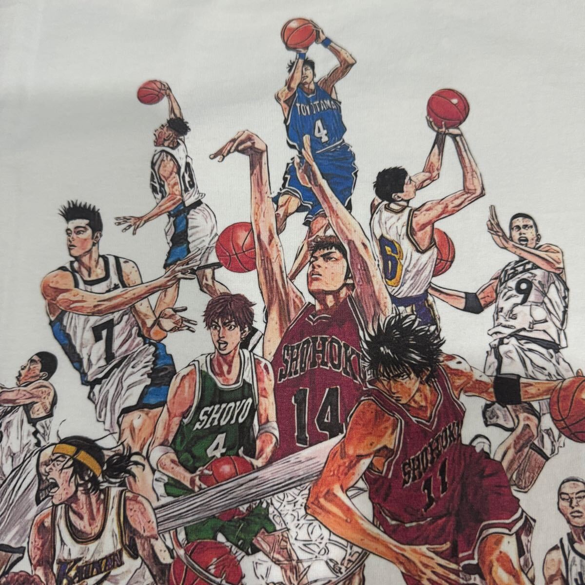 送料無料サイズXL★新品★ラスト1点★スラムダンク③★ヘビーTシャツ白★漫画アニメ映画ムービー★桜木花道_画像8