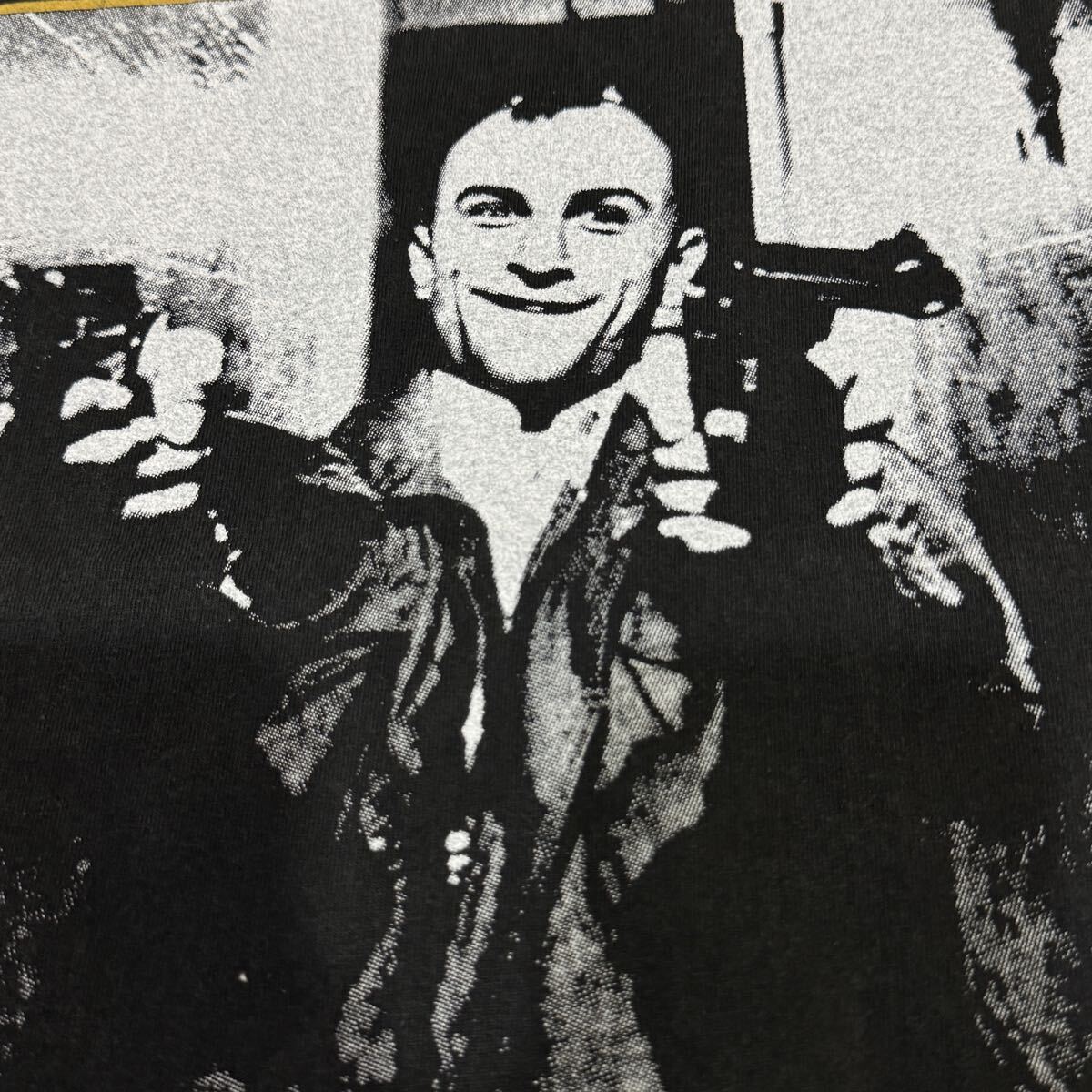 送料無料サイズXL★即決セール★TULTEX★映画TAXI DRIVER★名作ムービーTシャツ黒灰★タクシードライバー★ロバート・デ・ニーロ_画像2