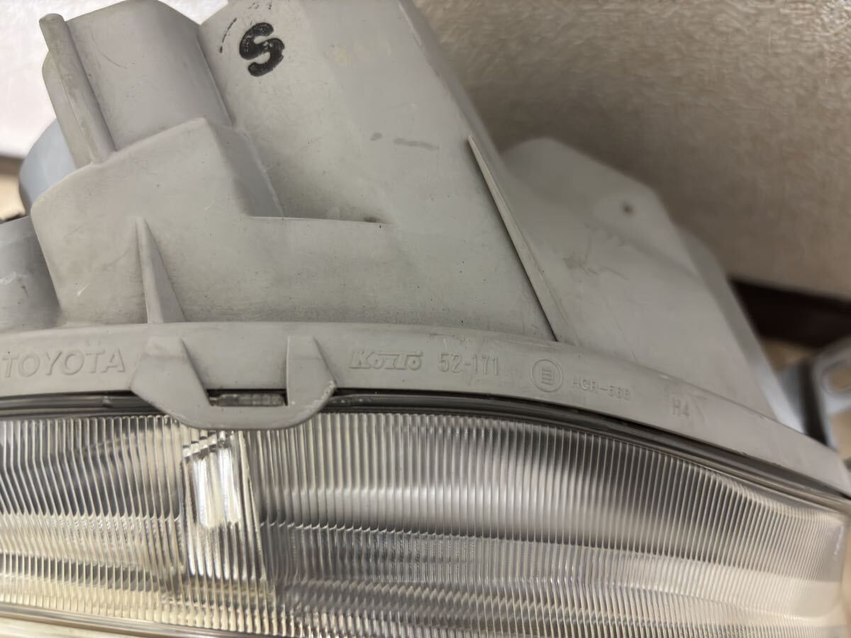 シエンタ 右ヘッドライト ハロゲン NCP81/85 52-171 S トヨタ 番A064_画像9