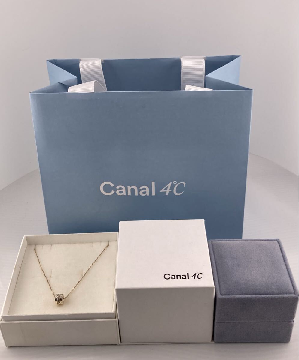 新品 正規品 canal4℃ カナルヨンドシー ネックレス ◎プレゼント ◎ネックレス シルバー ゴールド 箱紙袋リボン _画像4