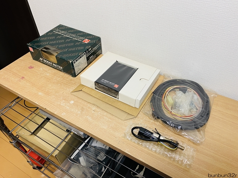 NGK AF-BOOST METER/高性能デジタル空燃比測定器 A/F計/ブースト測定可能 ABM-10 未使用！_画像2