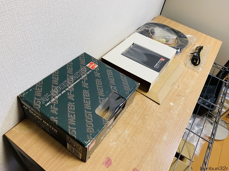 NGK AF-BOOST METER/高性能デジタル空燃比測定器 A/F計/ブースト測定可能 ABM-10 未使用！_画像3