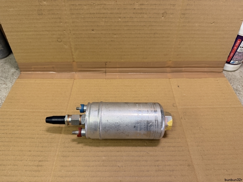 ボッシュ/BOSCH 外付大容量燃料ポンプ/0 580 254 044 12V-3bar-264L/h 綺麗!_画像1