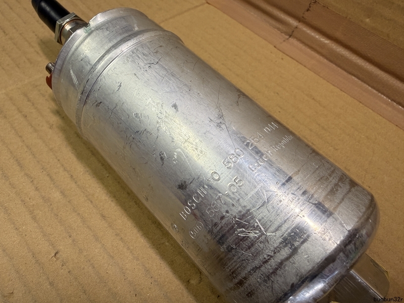 ボッシュ/BOSCH 外付大容量燃料ポンプ/0 580 254 044 12V-3bar-264L/h 綺麗!_画像4